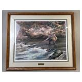 Print Of Trout Stream By  James M. Sessions