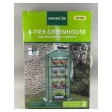 NIB Gardenline 4-Tier Greenhouse