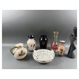 Assorted Vases, Pitchers & More