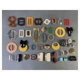 Bakelite Belt Buckles & More