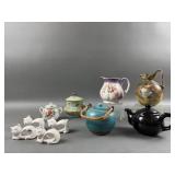 Vintage Assorted Pitchers, Teapots & More