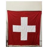 Vintage American Red Cross Flag