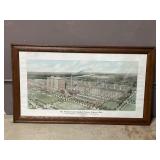 Framed/Signed The NCR Company Factory Indus. Print