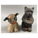 Vtg Hubley Fido Cast Iron Still Penny Bank & More