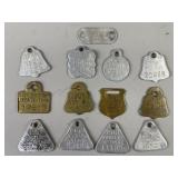 Lot of Vintage Detroit Dog Tags