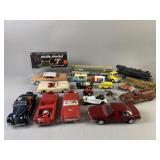 Vintage Toy Cars, Trains, & More