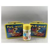 Vintage Aladdin PAC-Man Metal Lunch Boxes & More
