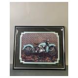 Vintage Harley Davidson Portrait