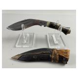 Striking Vintage Gurkha-style Kukri Knife