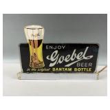 Vintage Goebel Beer Lighted Wall Sign