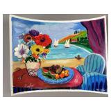 Serigraph by S.Alter Afternoon Brunch