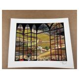 Signed Francois Ledan Lithograph w/ CofA