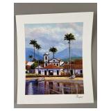 Seriolithograph by Alex Pauker Reflections