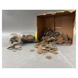 Vintage Wheat Pennies & More