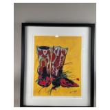 Framed/Signed Painting by K. Yoakum