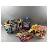 Vintage Fisher Price, Hot Wheels Car Holder & More