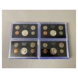 4 1969 Proof Sets U.S.