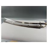 Antique Military Saber Civil Ear Era