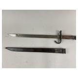 Japanese Bayonet With Scabbard