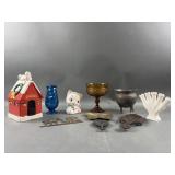 Viking Glass Bluenique Blue Owl Fairy Lamp & More