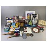 Lot of Items on Table