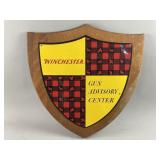 VTG Winchester Gun Advisory Center Sign