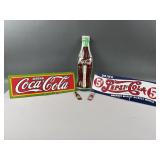 Vintage Tin Signs Pepsi & Coca Cola & More