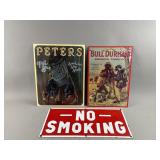 Vtg Style Tin Advertising Signs & More