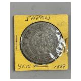 1889 Silver Yen