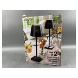 Mikasa LED Rechargeable Table Lamps