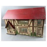 Vintage Wooden Dollhouse