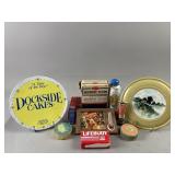 Vintage Esquire White Shoe Compact & More