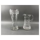Vintage Crystal Corset  Vase & Crystal Glass
