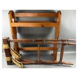 Vintage Quilt Holder Rack & Luggage Stand