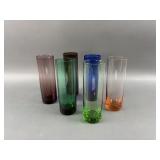(6) "Tall Joe" Cambridge Glasses Multi-Color