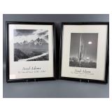 2 Ansel Adams Framed Prints