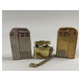 Vintage Regens Esso Silver Squeeze Lighter & More