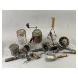 Vintage Italian Coffee Grinder & More