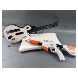 WII Balance Board,  Guitar Hero Guitar & More