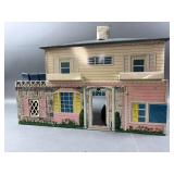 Vintage Tin Dollhouse w/ Renwal Furniture & More