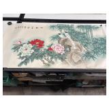 Vintage Chinese Hand-Painted Scroll