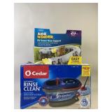 Lot of Microfiber Spin Mop System & More