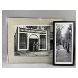 Vintage Framed Portrait "Modern Corp." & More