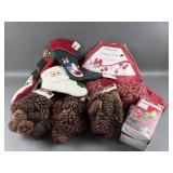 Christmas Tree Skirt, Stockings & More