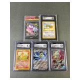 Pokï¿½mon 8-8.5 Graded Cards