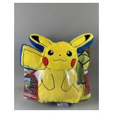 Pokemon Faux Fur Pillow & Reversible Cloud Throw