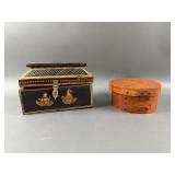 Vintage Wooden Box & Shaker Style Box