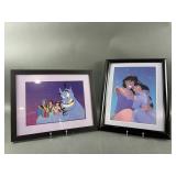 (2) Framed Disney Lithographs