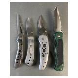 (4) Assorted Pocket Knives