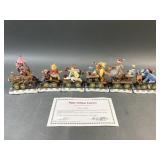 The Danbury Mint Piglet Holiday Express with COA